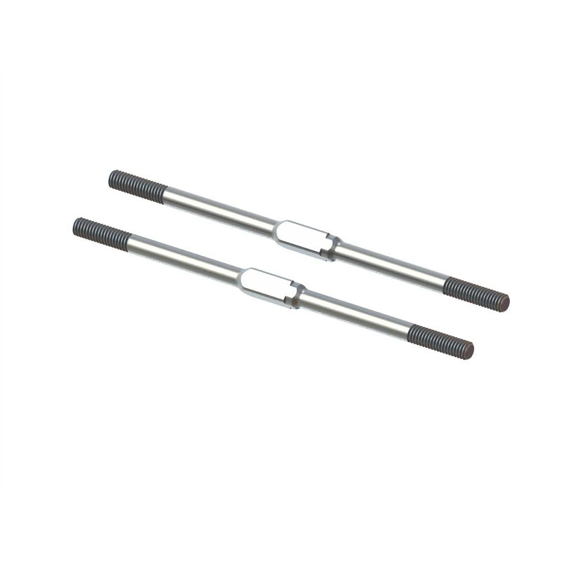 Arrma EXB: Steel Turnbuckles, M4x95mm, Silver Bullets Ready to Roll! (2)
